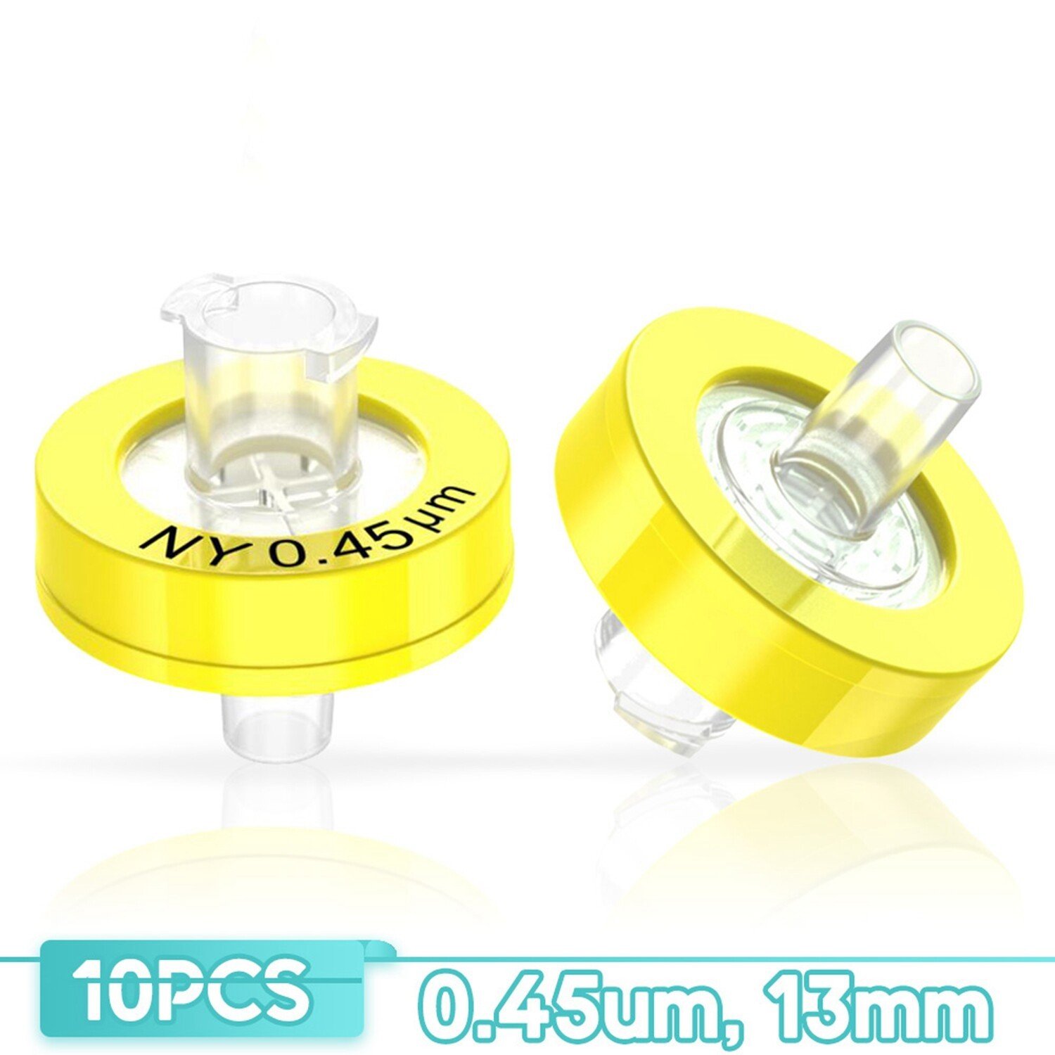 10Hydrophilic Nylon Syringe Filter 13mm Non-Sterile,Lab HPLC Sample Use - Image 8