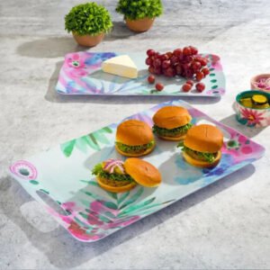 Spice ByTia Mowry Cinnamon Twist 2 Decorated Serving Trays