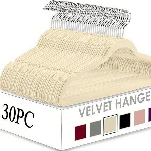 Flocked Hangers30pc - Image 7