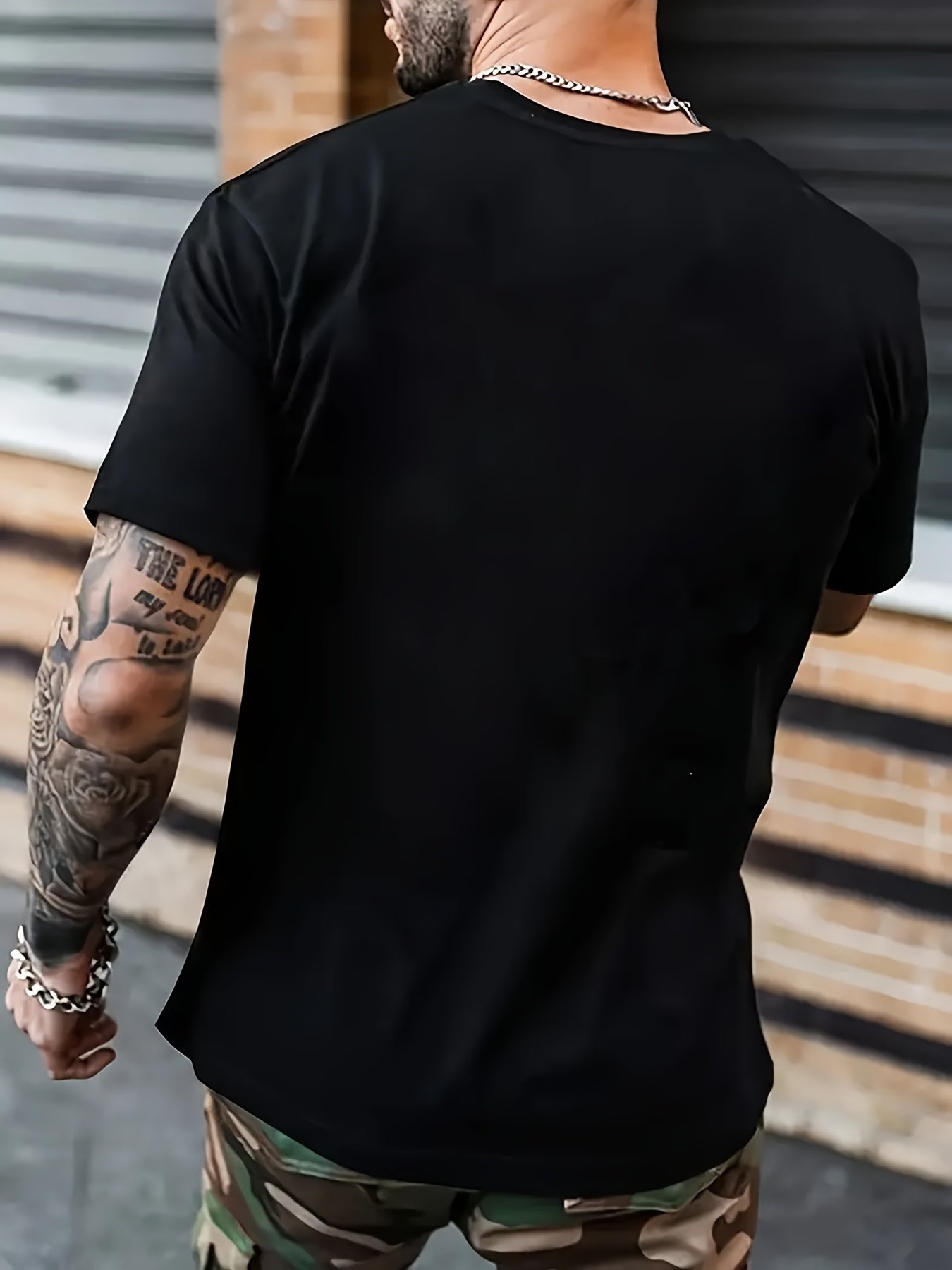 Interesting Joke Hunting Shirt - Men's Front Printed Short Sleeved T-shirt Top - Fast Food Deer - Gift For Hunters - Image 5