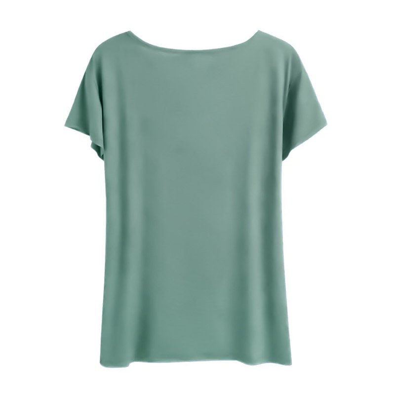 Women's Casual Short Sleeve T-Shirt - Funny English Conversation Print, Round Neck Tee - Image 2