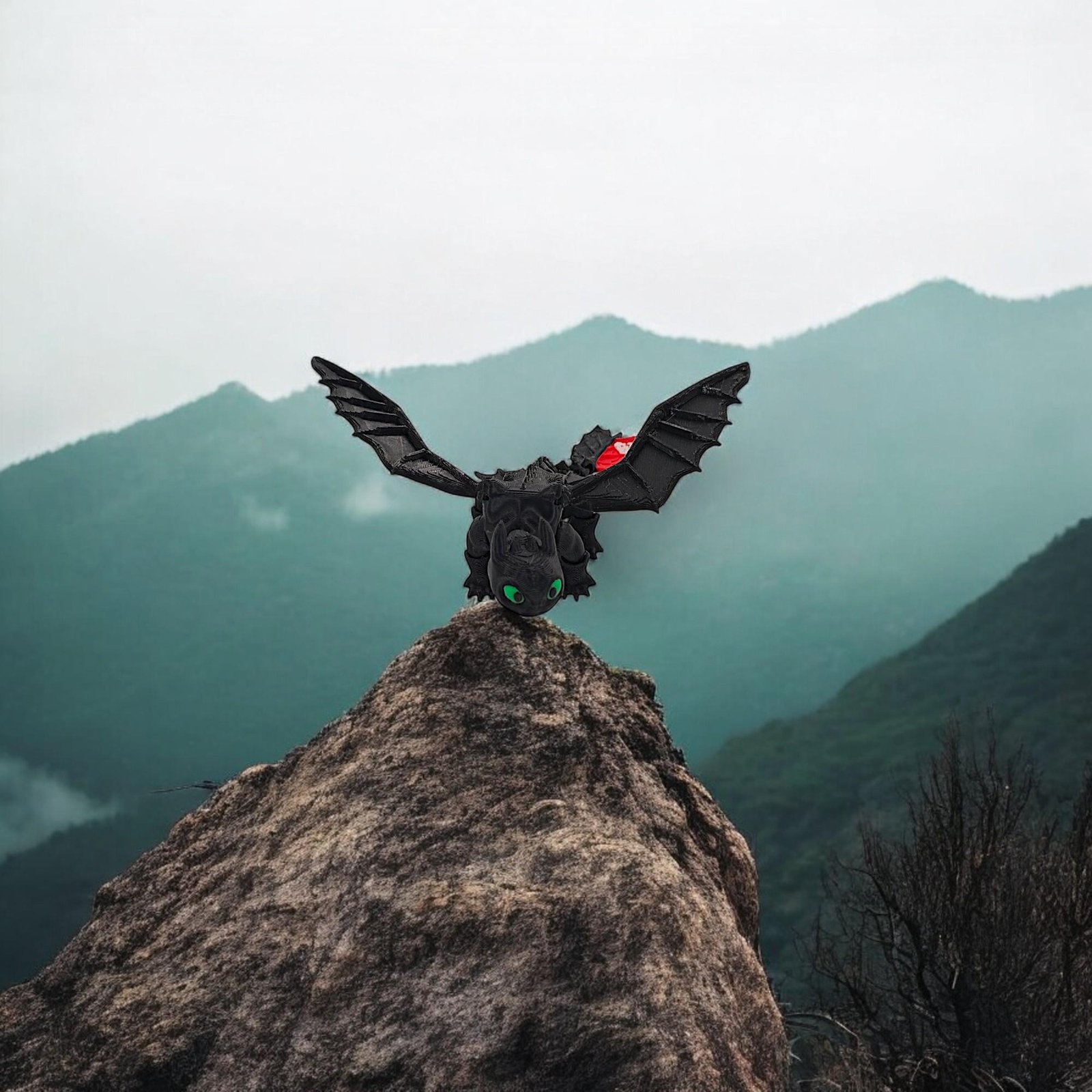 Toothless Dragon Cute Cool Design High Texture Exquisite Details Charming Appearance Dinosaur Fans Collectible Home Decorations - Image 5