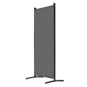 Room Divider, 4 Panel Room Divider, Folding Privacy Screen And Portable Partition Divider For Room Separation, Freestanding Room Partitions For Office, Bedroom, Living Room, Grey