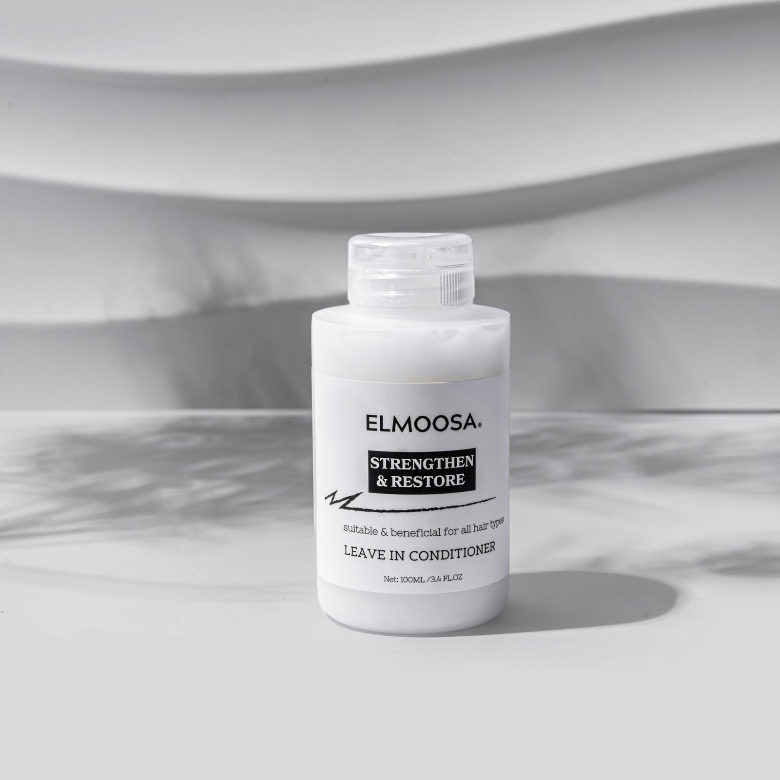 ELMOOSA Hair Care Leave In Conditioner,100ml&250ml Enriched With Various Advanced Ingredients,Hydrates & Strengthens Hair - Image 4