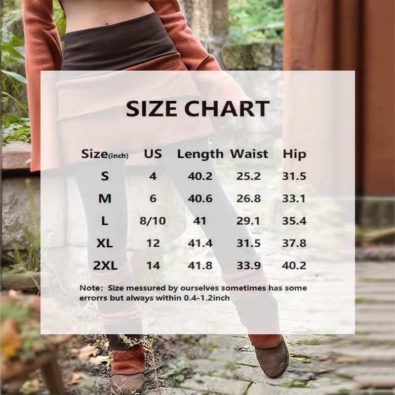 Women's Color Block Asymmetrical Skort With Contrast Panels - Comfortable Fashion Leggings For Spring&Fall - Image 6