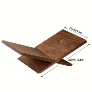 Wooden  Bookshelf Magazine Rack