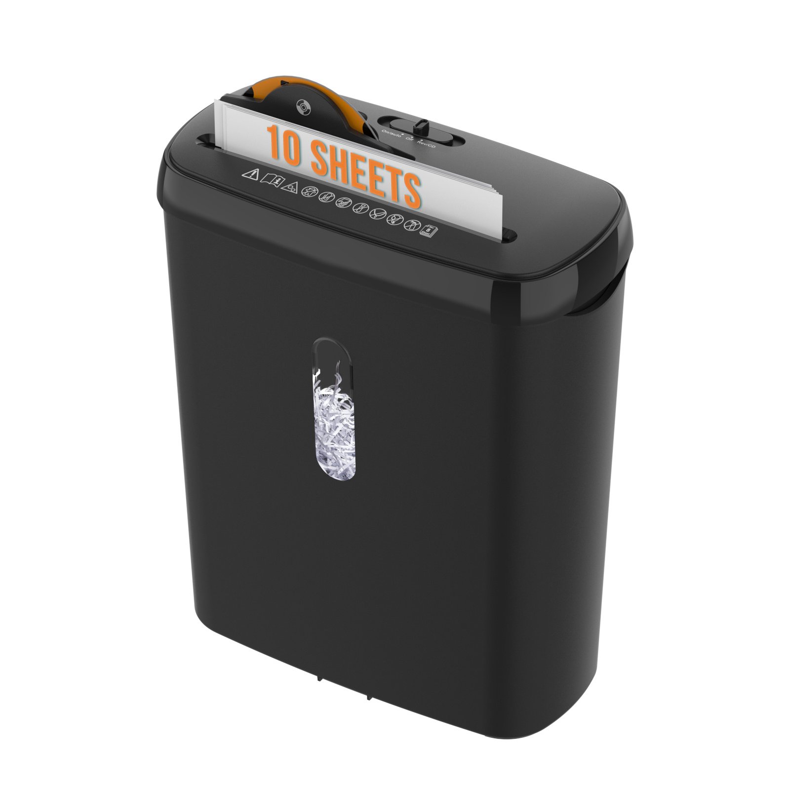 High-Security Paper Shredder, P-2 Certified