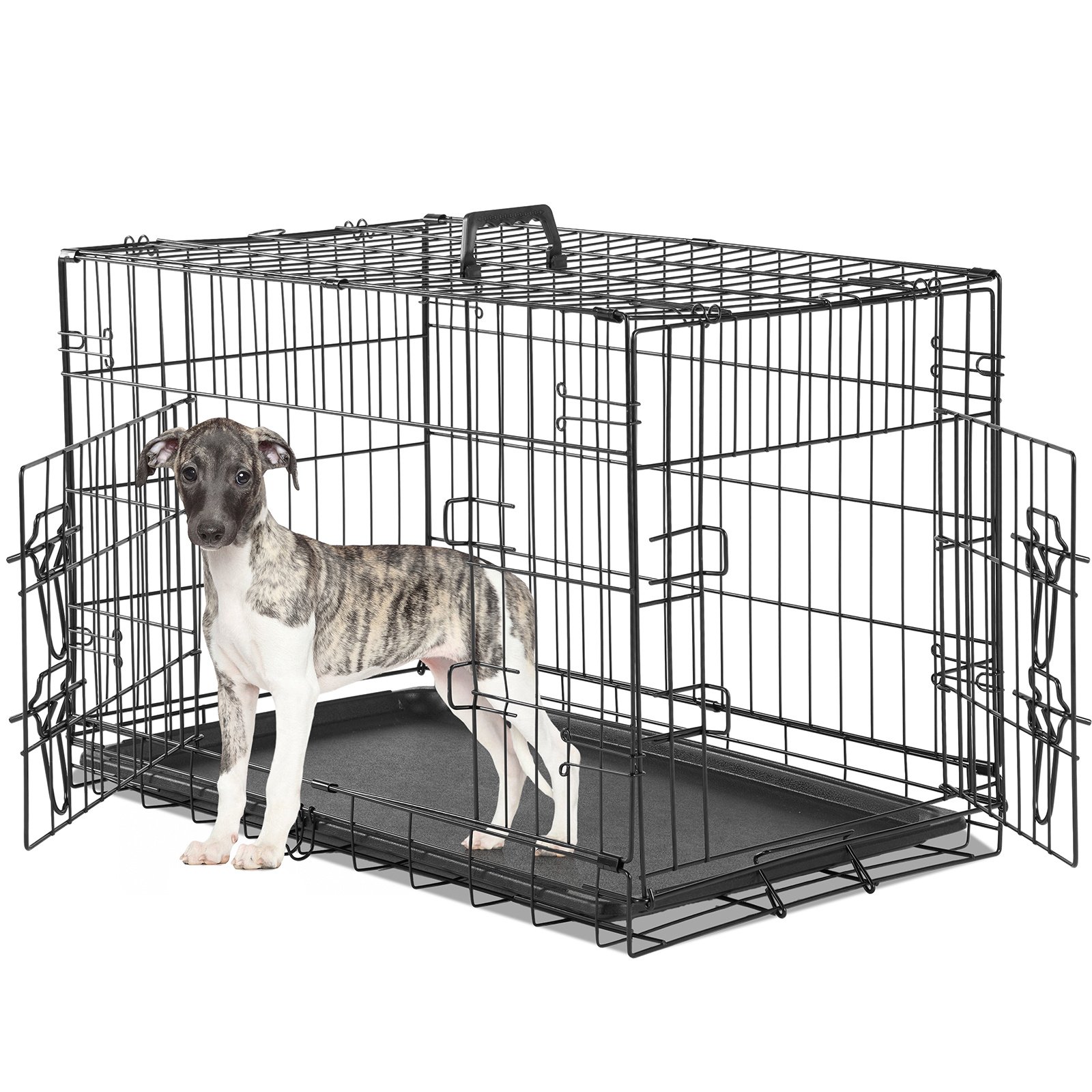A Dog Cage With Two Doors - Image 2