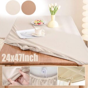 PU Stretch Fitted Rectangle Tablecloth