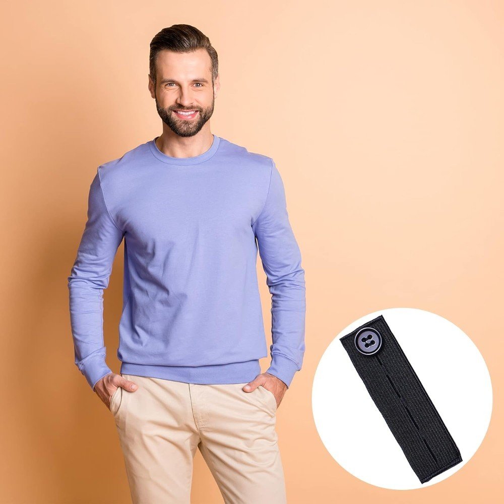 6 Belt Extension Buckles. They Are Made Of Beautiful Materials, Are Easy To Adjust, And Can Extend The Waistband To Fit The Body Comfortably - Image 3