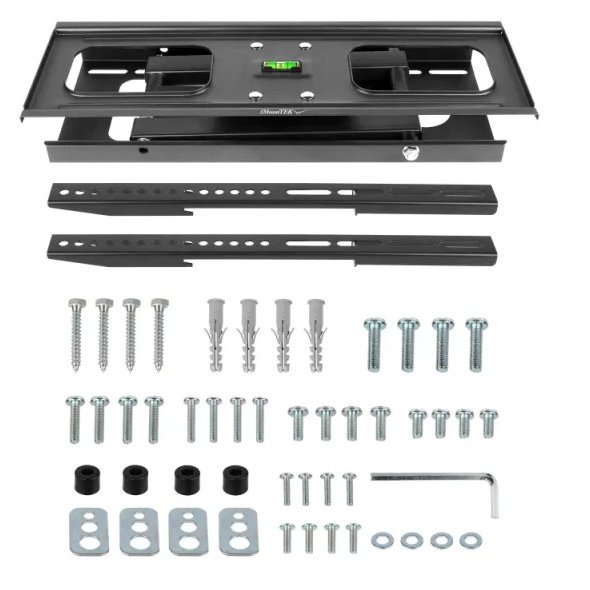 TV Wall Mount Swivel Tilt Full-Motion Articulating Wall Rack For 32in-55in TVs 99lbs Max Bearing - Image 3