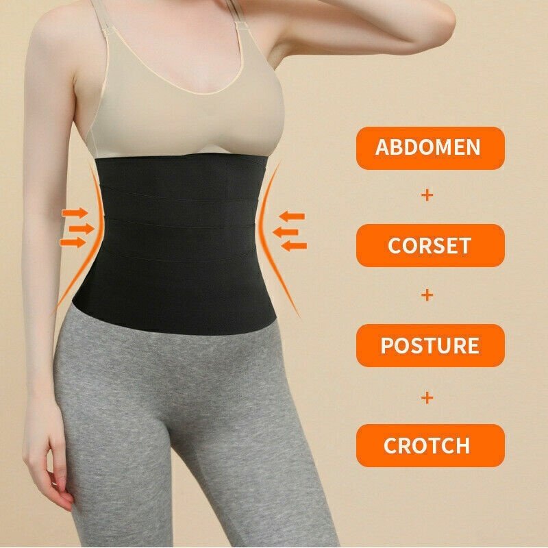Snatch Me Up Bandage Sweat Wrap Lumbar Waist Support Belt Adjustable Masquerade - Image 4