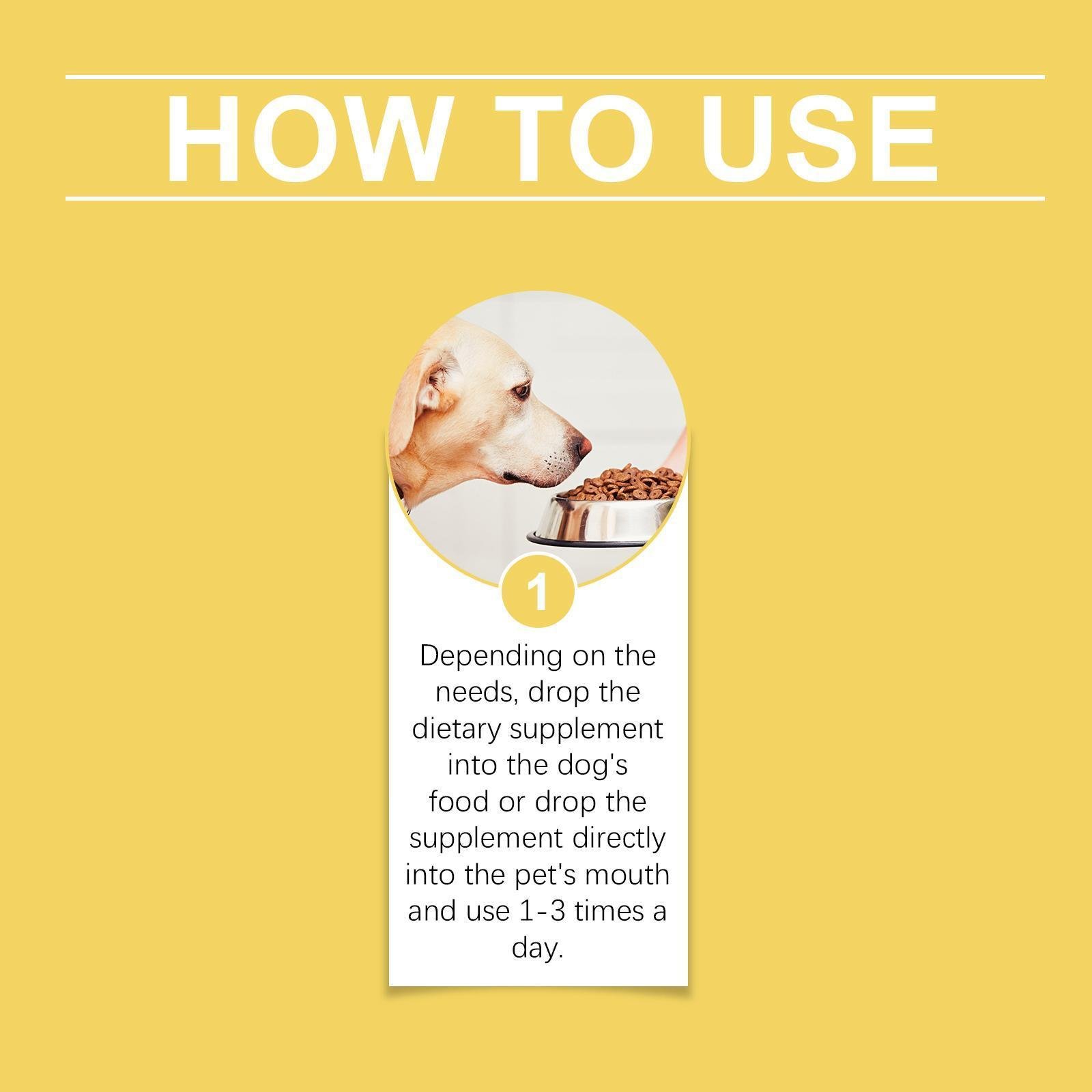 Yebang Pet Herbal Supplement Herbal Yeast Supplement For Soothing Pet Skin Care - Image 2