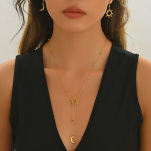 Sun and Moon Jewelry Set
