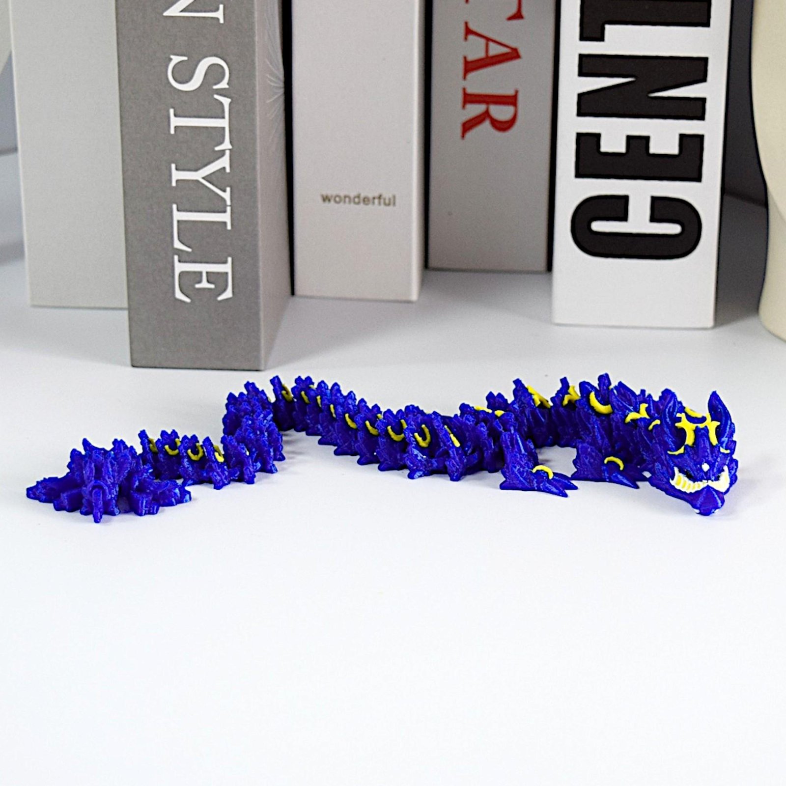 Flying Moon Dragon - Spreading Its Wings With The Moon, Super Eye-catching And High-value, Exquisite And Small Creative Decorative Gift - Image 2