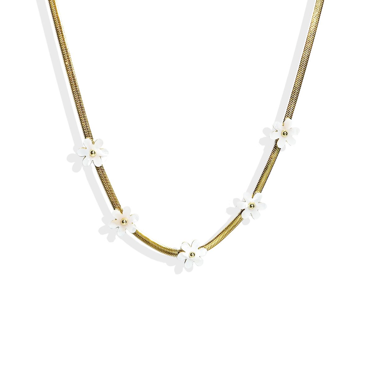 Modern Minimalist Stainless Steel Necklace - Image 3