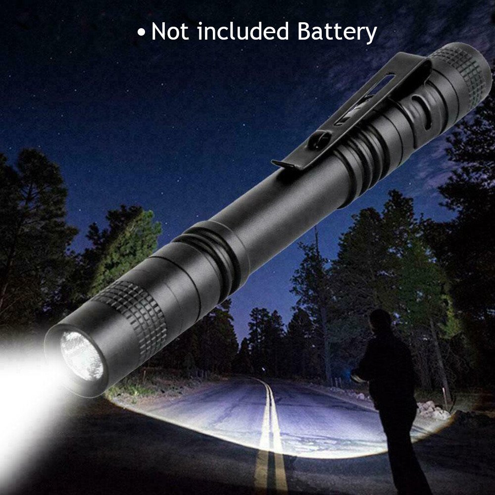 Tactical Flashlight Small LED Torch Light Mini Super Bright Penlight Work Light - Image 4