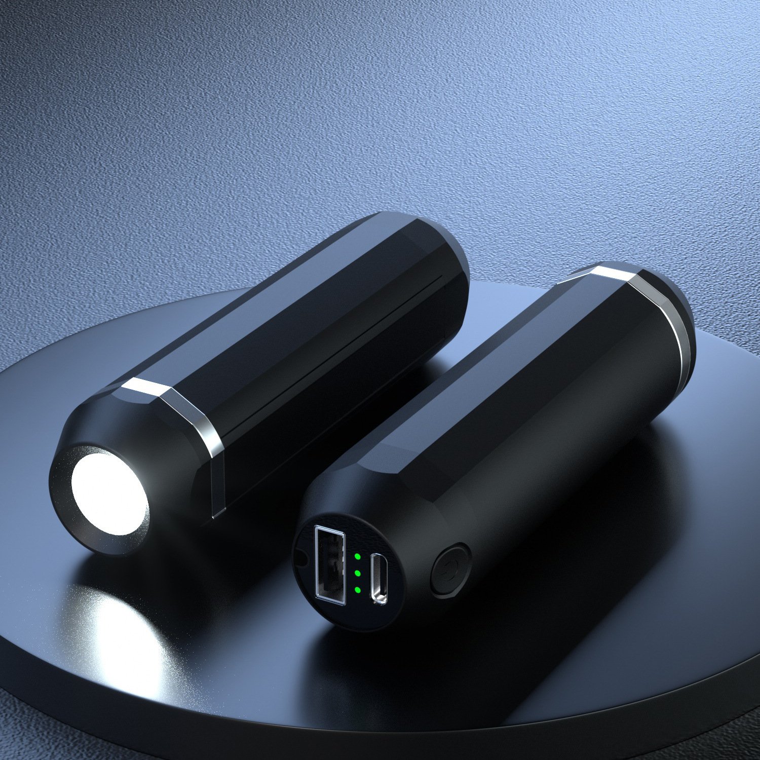 Heat For Camping Hiking Hunting Golf Heater Reusable Portable Pocket Heater With Split Magnetic And Flashlight Hand Warmers - Image 2