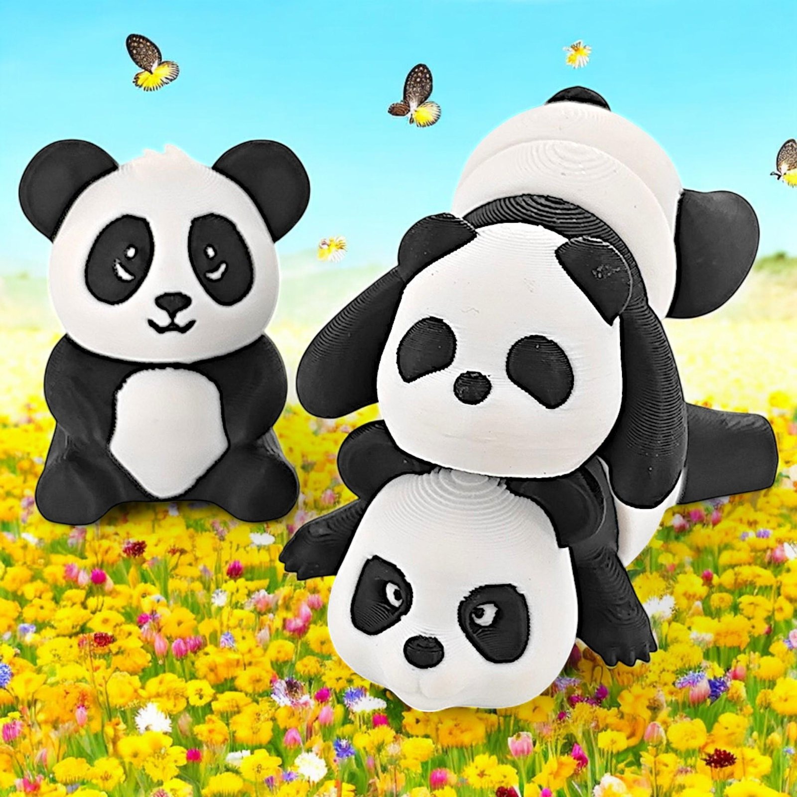 Super Cute Chinese Panda, Eye-catching And Cute Design, Exquisite And Original, Suitable For Home Decoration And Gift Giving - Image 8