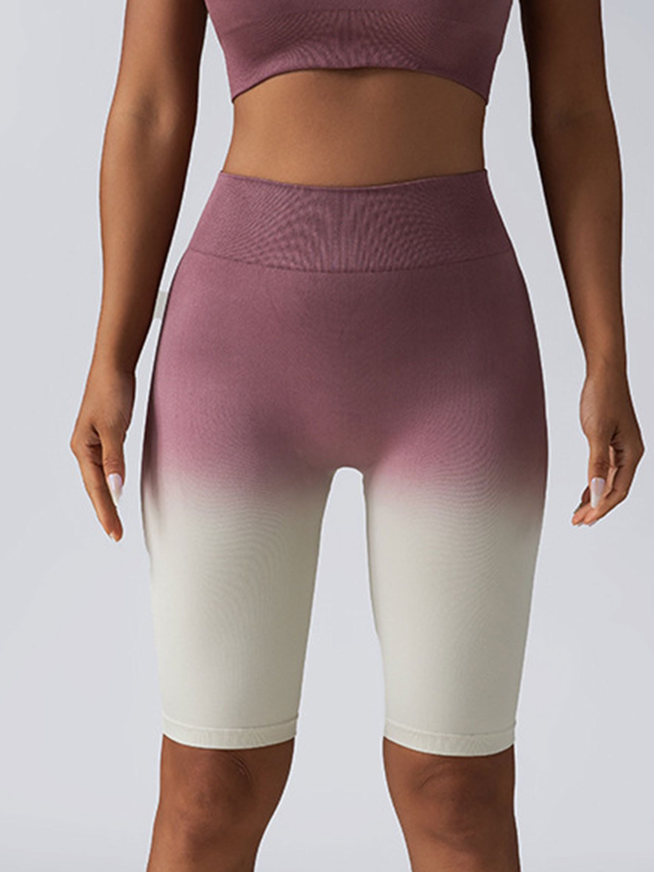 2 Pack Workout Shorts For Women Scrunch Butt Lifting High Waisted Yoga Gym Seamless Booty Biker Shorts - Image 10