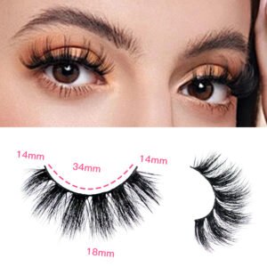 Realistic 3D False Eyelashes