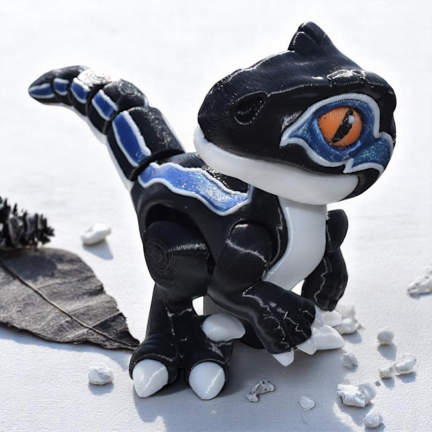 Velociraptor Exquisite Details, Domineering Shape, High-quality And Charming Appearance, Dinosaur Lovers Collect Home Decorations - Image 5