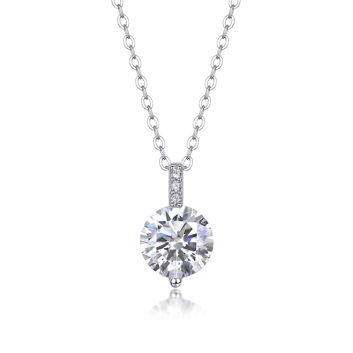 2 Carat Moissanite S925 Pendant