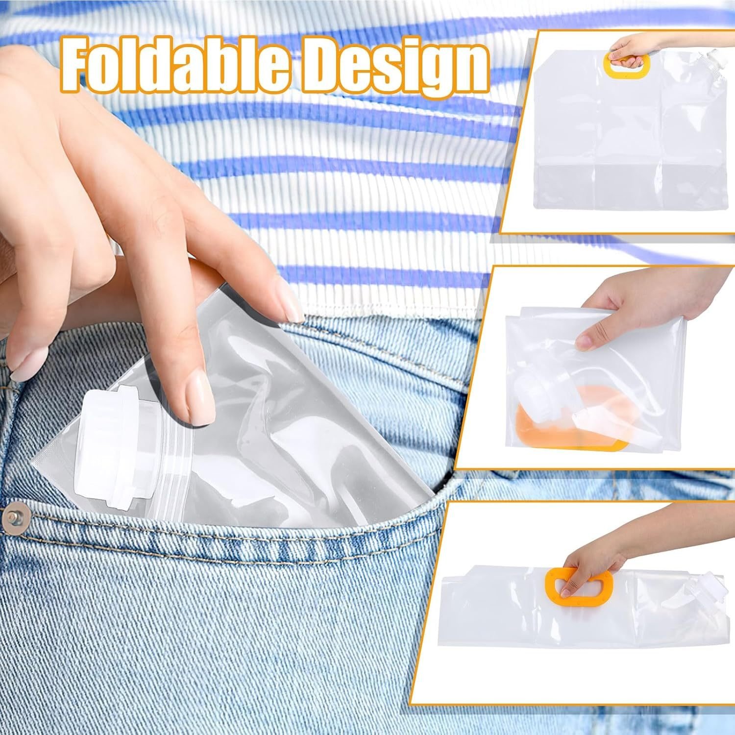 Super Large Ice Bath Bags Cold Bathtub Water Bag 10L Ice Bath Accessories Cold Plunge Accessories Portable Ice Bath Bag Clearance Sale - Image 5