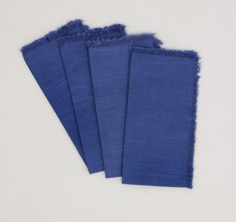 Premium Cotton Napkins Set Of 4-20x20 Inch, Classic Hemstitch Dinner Napkins - Image 6
