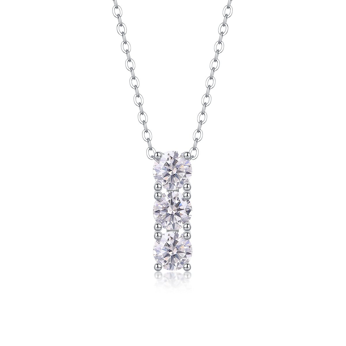 0.5 Carat Moissanite Pendant