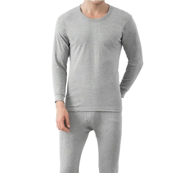 Men Thermal Underwear Set Long Johns Pants Long Sleeve Soft Underwear Kit Top Bottom Winter Sports Suits - Image 3