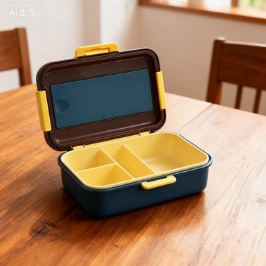 Stainless Steel Bento Box 920ml-Blue 7370 - Image 6