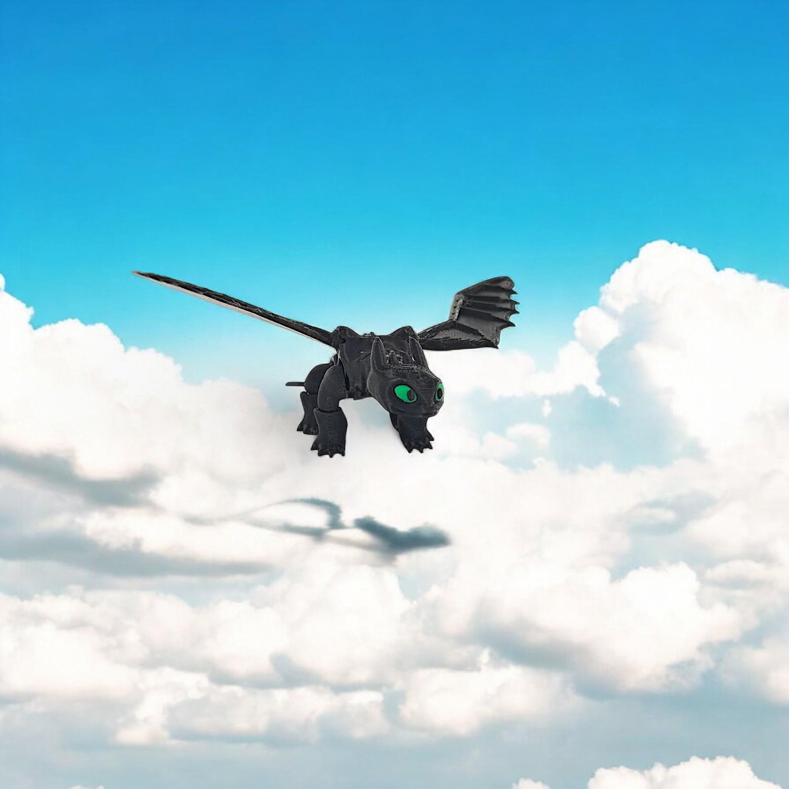 Toothless Dragon Cute Cool Design High Texture Exquisite Details Charming Appearance Dinosaur Fans Collectible Home Decorations - Image 3