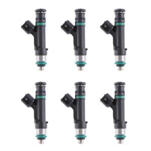 6x OEM 0280158119 Fuel Injector For Wrangler Chrysler 3.3L 3.8L