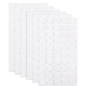 280 Pieces Double Sided Tape Stickers Clear Reusable Multipurpose Tape For Decoration  4 Sheets