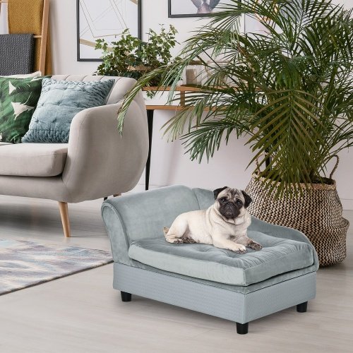 Luxury Small Dog Bed With Hidden Storage - Image 7