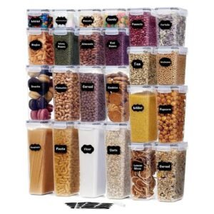 24 Piece Set Of Food Containers
