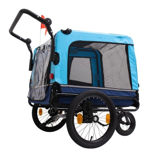 Foldable Pet Stroller Dog Carrier - Image 8