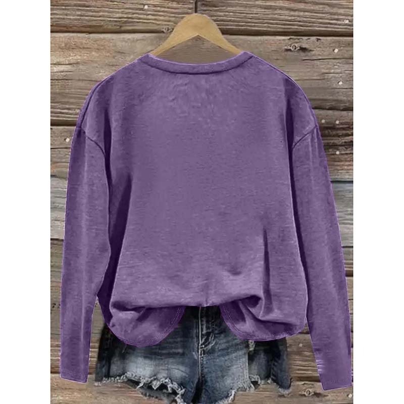 Womens 5 Packs Long Sleeve Crew Neck Shirts Fall Tops Clothes Outfits 2025 Basic Tee - Image 10