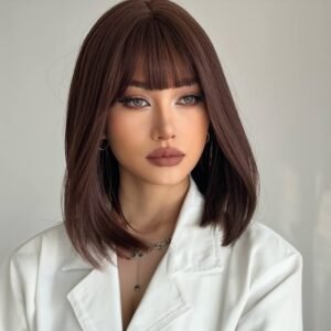 Natural Black Bob Wig